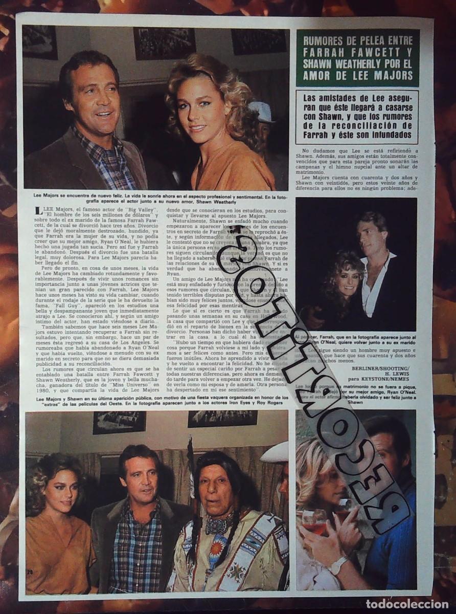 Coleccionismo de revistas y peri&oacute;dicos: Farrah fawcett los angeles de charlie lee majors