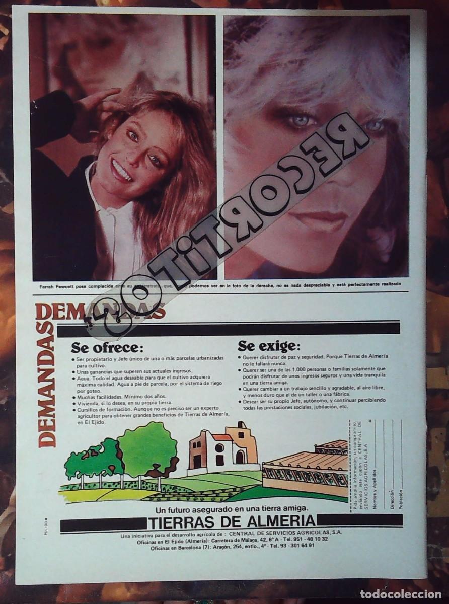 Coleccionismo de revistas y peri&oacute;dicos: Farrah fawcett los angeles de charlie lee majors
