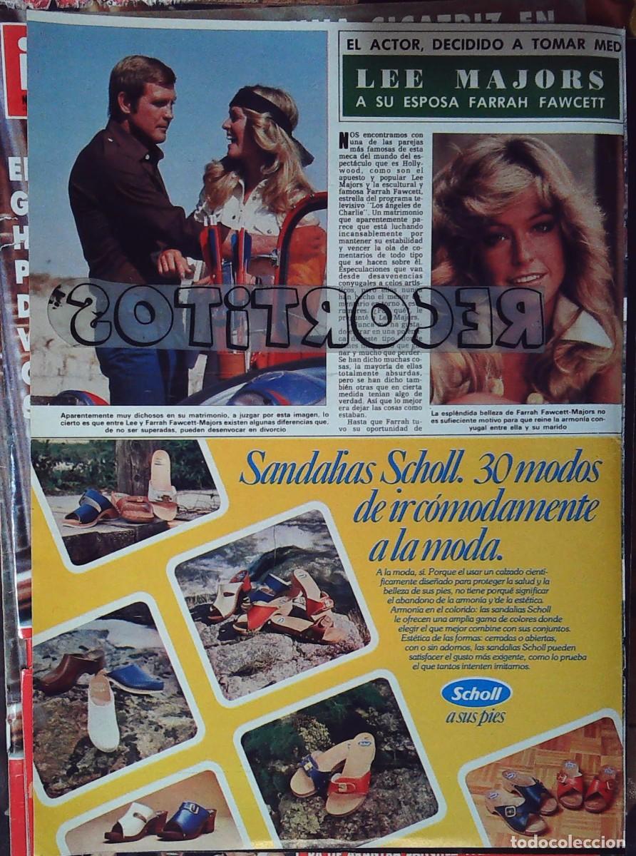 Coleccionismo de revistas y peri&oacute;dicos: Farrah fawcett los angeles de charlie lee majors