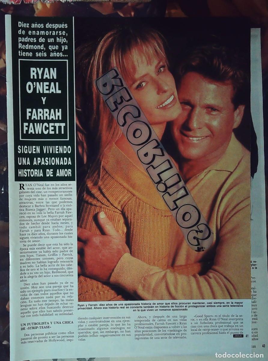 Coleccionismo de revistas y peri&oacute;dicos: Farrah fawcett los angeles de charlie ryan oneal