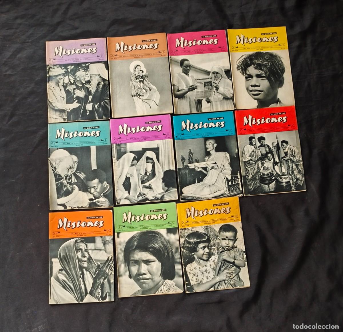 Coleccionismo de revistas y peri&oacute;dicos: A&ntilde;o completo el siglo de las misiones 1959