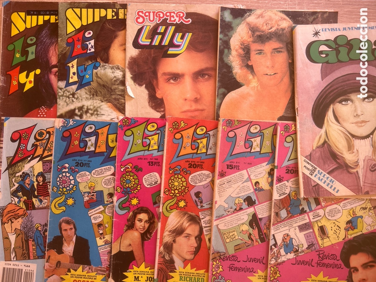 Collectionnisme de Revues et Journaux: Lote revistas juvenil femenina s&uacute;per Lily Gina y Lily