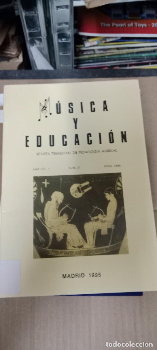 Coleccionismo de revistas y peri&oacute;dicos: REVISTA MUSICA Y EDUCACION LA DE FOTO LIBRO M-33