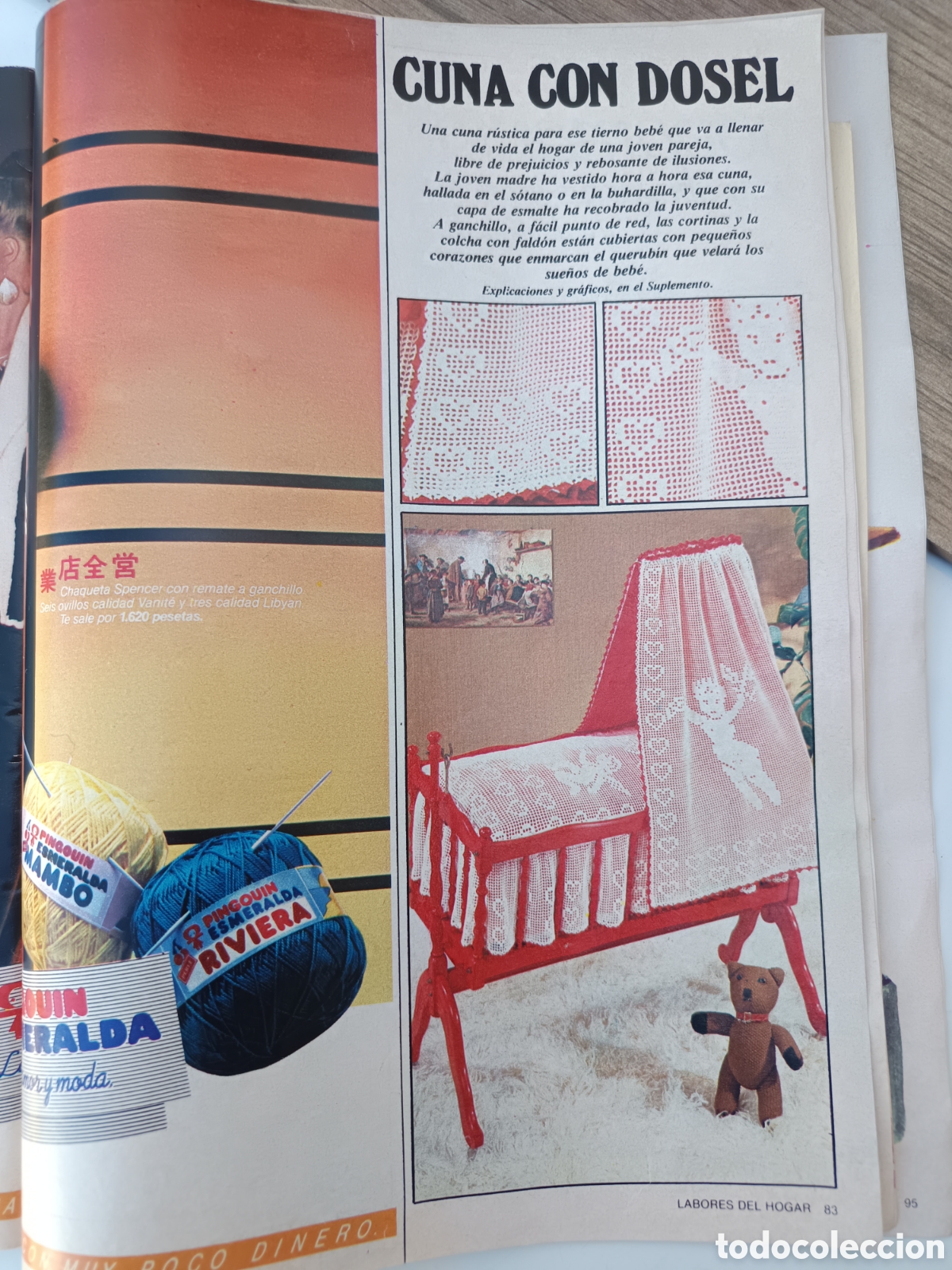 Coleccionismo de revistas y peri&oacute;dicos: Revista labores del hogar abril 1982 n 287