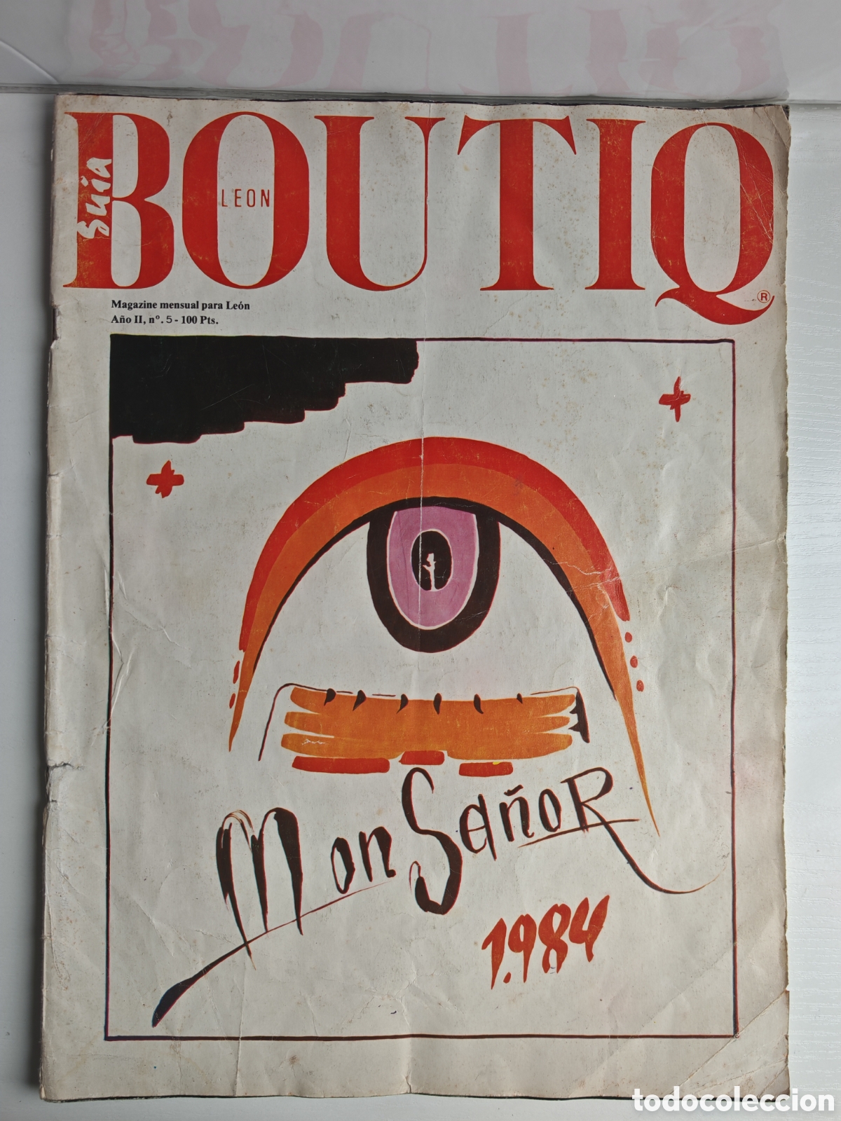 Coleccionismo de revistas y peri&oacute;dicos: Revista Boutiq A&ntilde;o II N&ordm; 5 de 1984