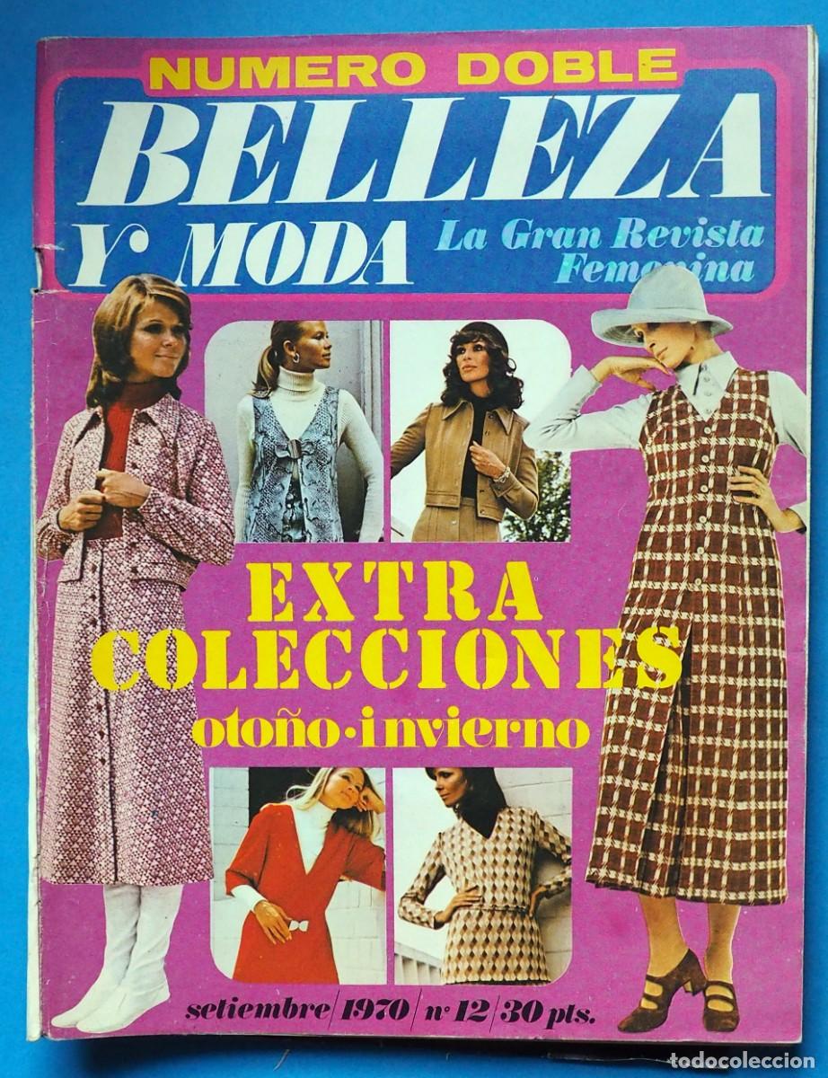 Coleccionismo de revistas y peri&oacute;dicos: REVISTA: BELLEZA Y MODA. EXTRA COLECCIONES. N&ordm; 12. SEPTIEMBRE 1970