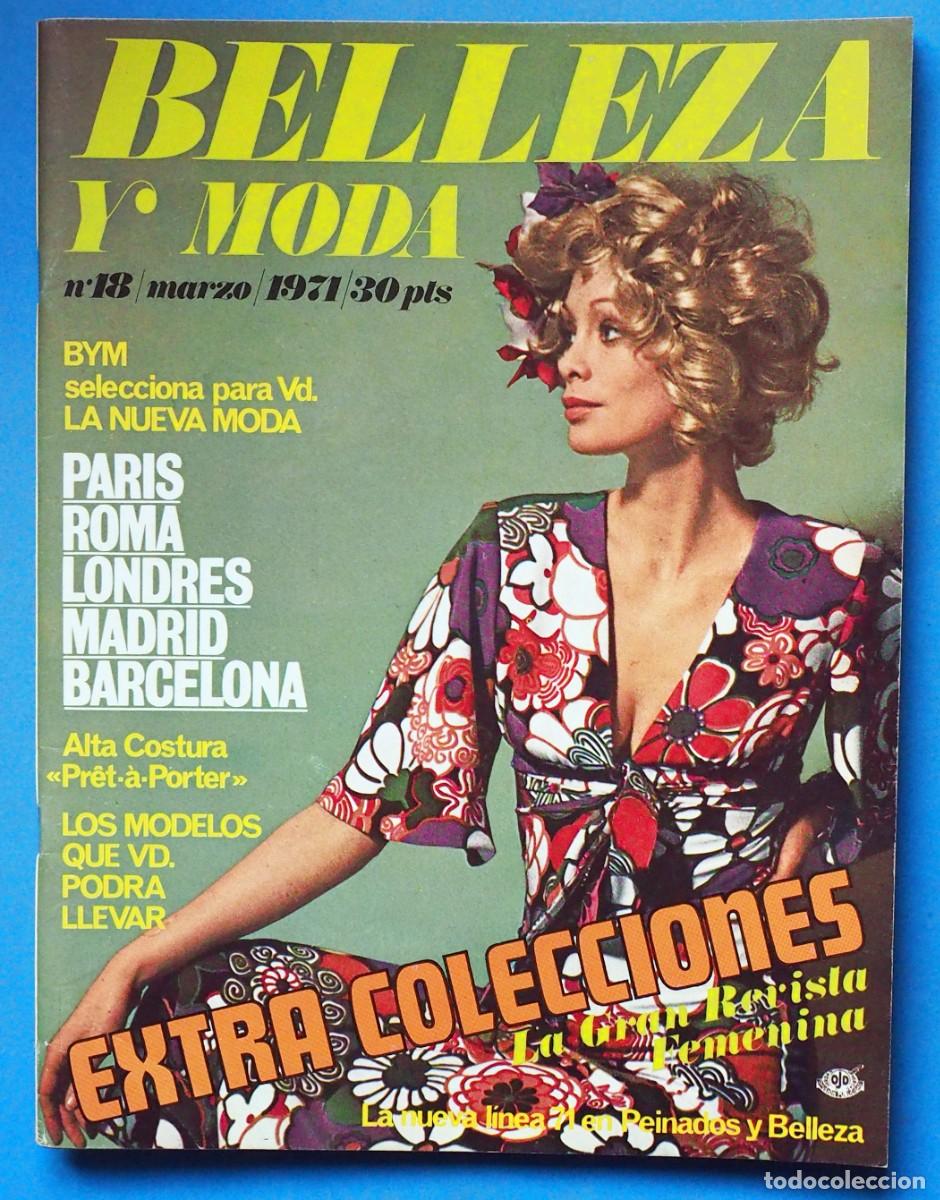 Coleccionismo de revistas y peri&oacute;dicos: REVISTA: BELLEZA Y MODA. N&ordm; 18. MARZO 1971