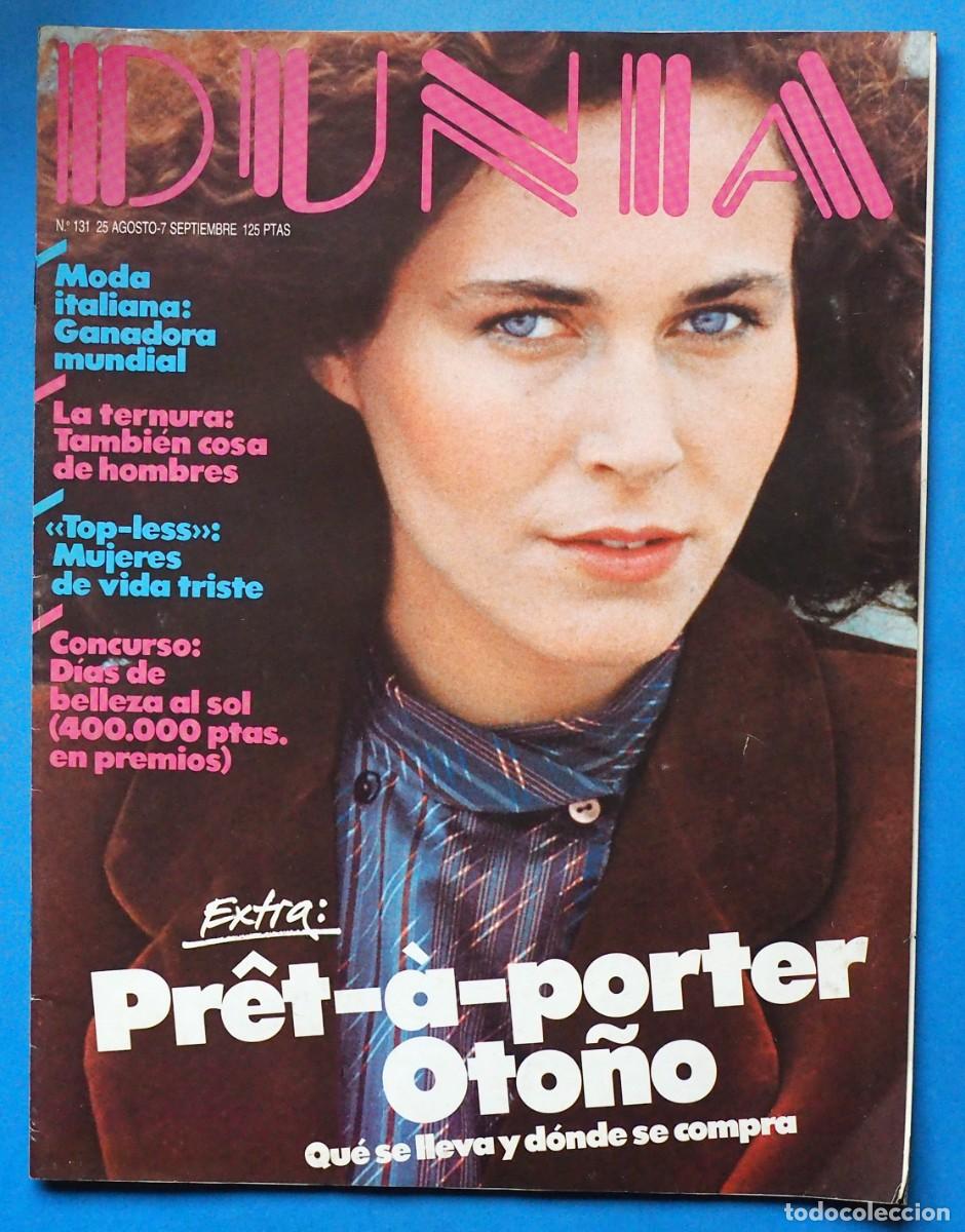 Coleccionismo de revistas y peri&oacute;dicos: REVISTA: DUNIA. OTO&Ntilde;O 1982 N&ordm; 131