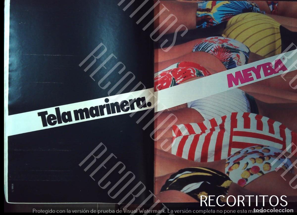 Coleccionismo de revistas y peri&oacute;dicos: MEYBA BA&Ntilde;ADOR LENCERIA ROPA DE BA&Ntilde;O ANUNCIO PUBLICIDAD