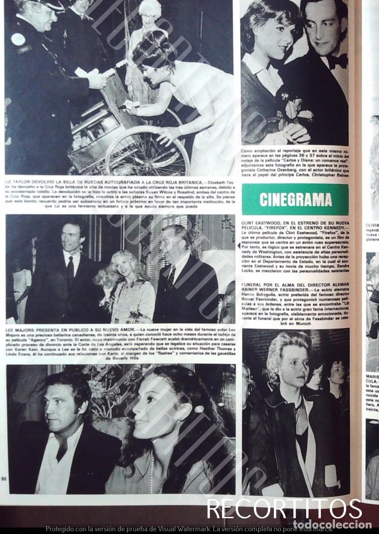 Coleccionismo de revistas y peri&oacute;dicos: lee majors elizabeth taylor clint eastwood hanna schygulla catherine oxenberg