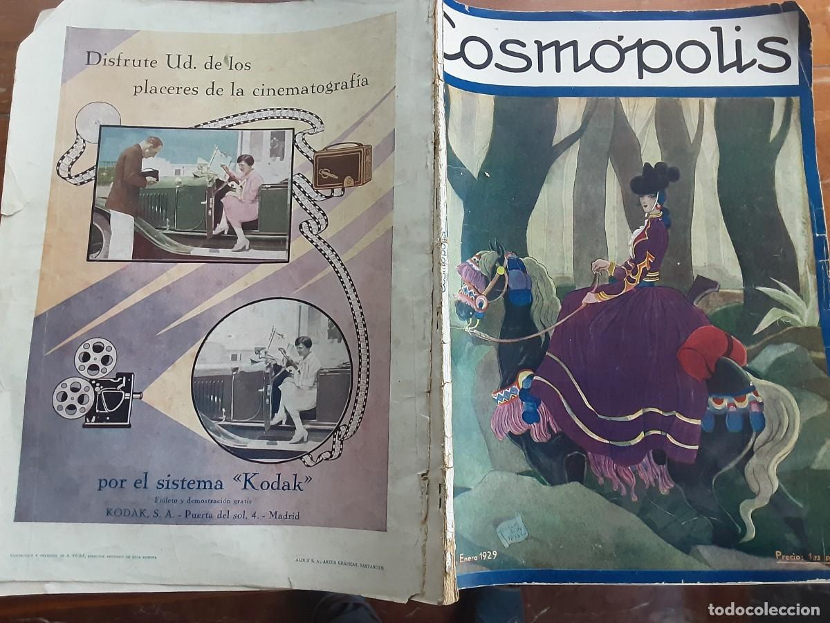 Coleccionismo de revistas y peri&oacute;dicos: Revista Cosm&oacute;polis,N&Uacute;MERO 14 enero 1929