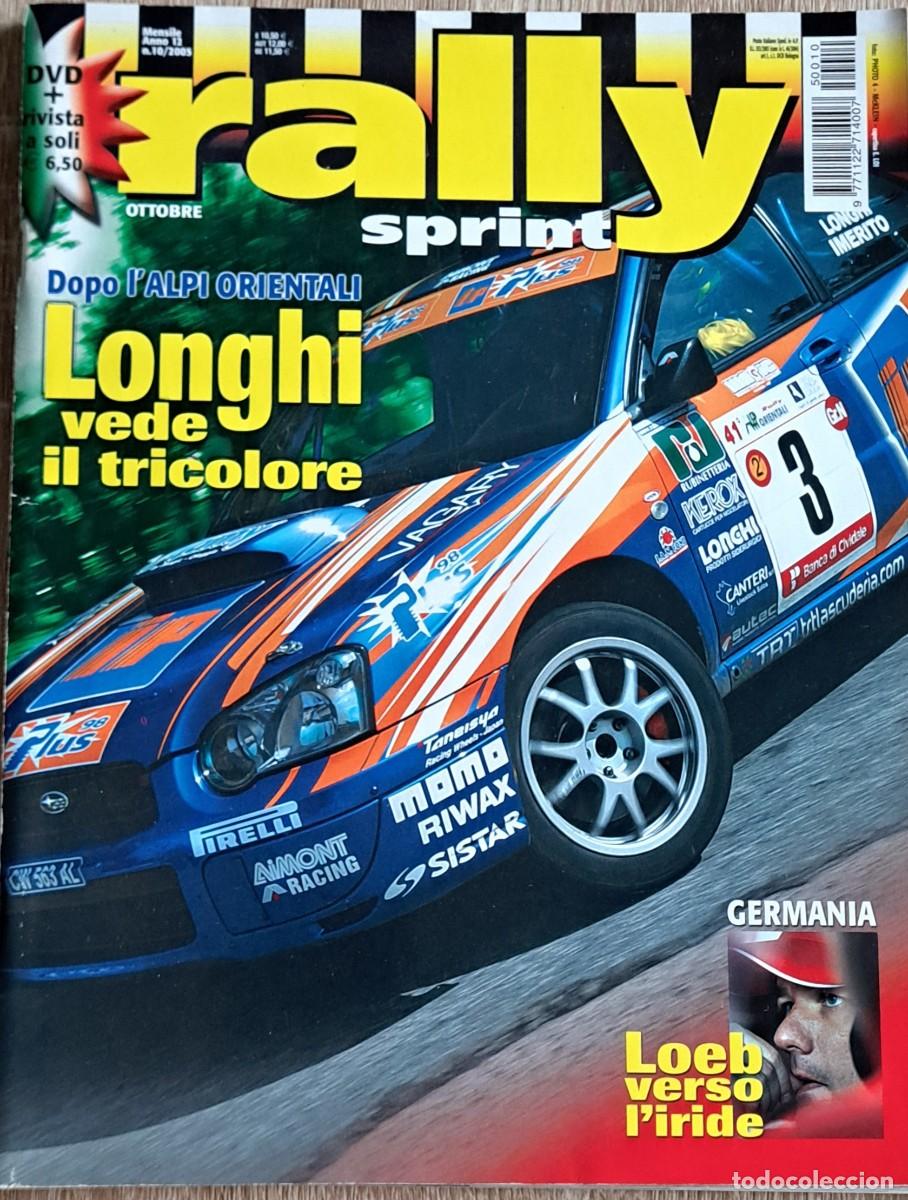 Coleccionismo de revistas y peri&oacute;dicos: revista italiana Rally sprint, concretamente el Volumen 10 de octubre de 2005.