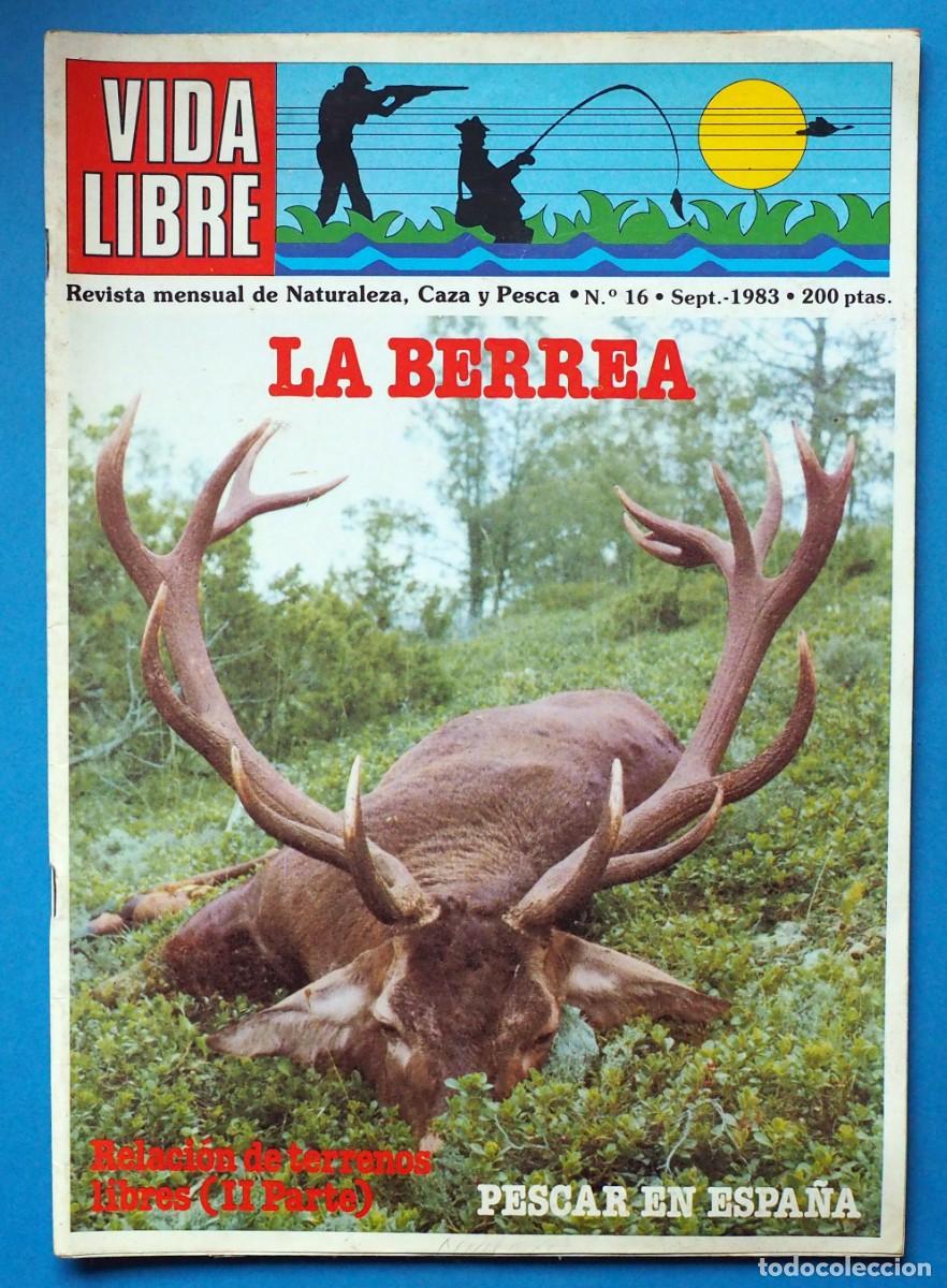 Coleccionismo de revistas y peri&oacute;dicos: REVISTA VIDA LIBRE: CAZA Y PESCA. LA BERREA. N&ordm; 16. SEPTIEMBRE 1983