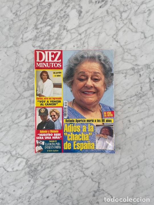 Coleccionismo de revistas y peri&oacute;dicos: DIEZ MINUTOS - 1996 - RAFAELA APARICIO, EL PUMA, KARINA, MARTA SANCHEZ, MARLENE MOURREAU, LADY DIANA