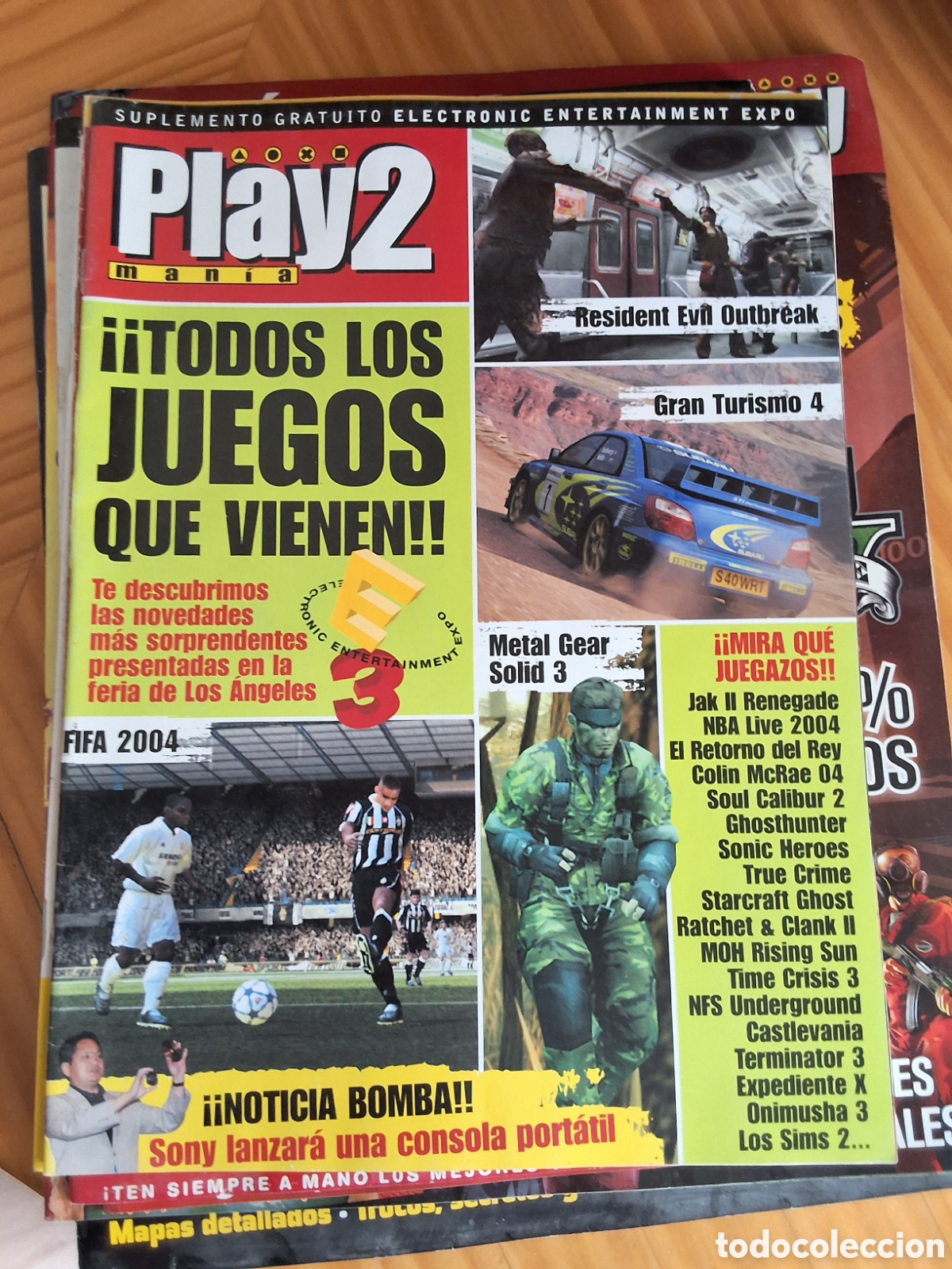 Coleccionismo de revistas y peri&oacute;dicos: Juegos que vienen mini gu&iacute;a suplemento revista playmania2 n&uacute;mero 54