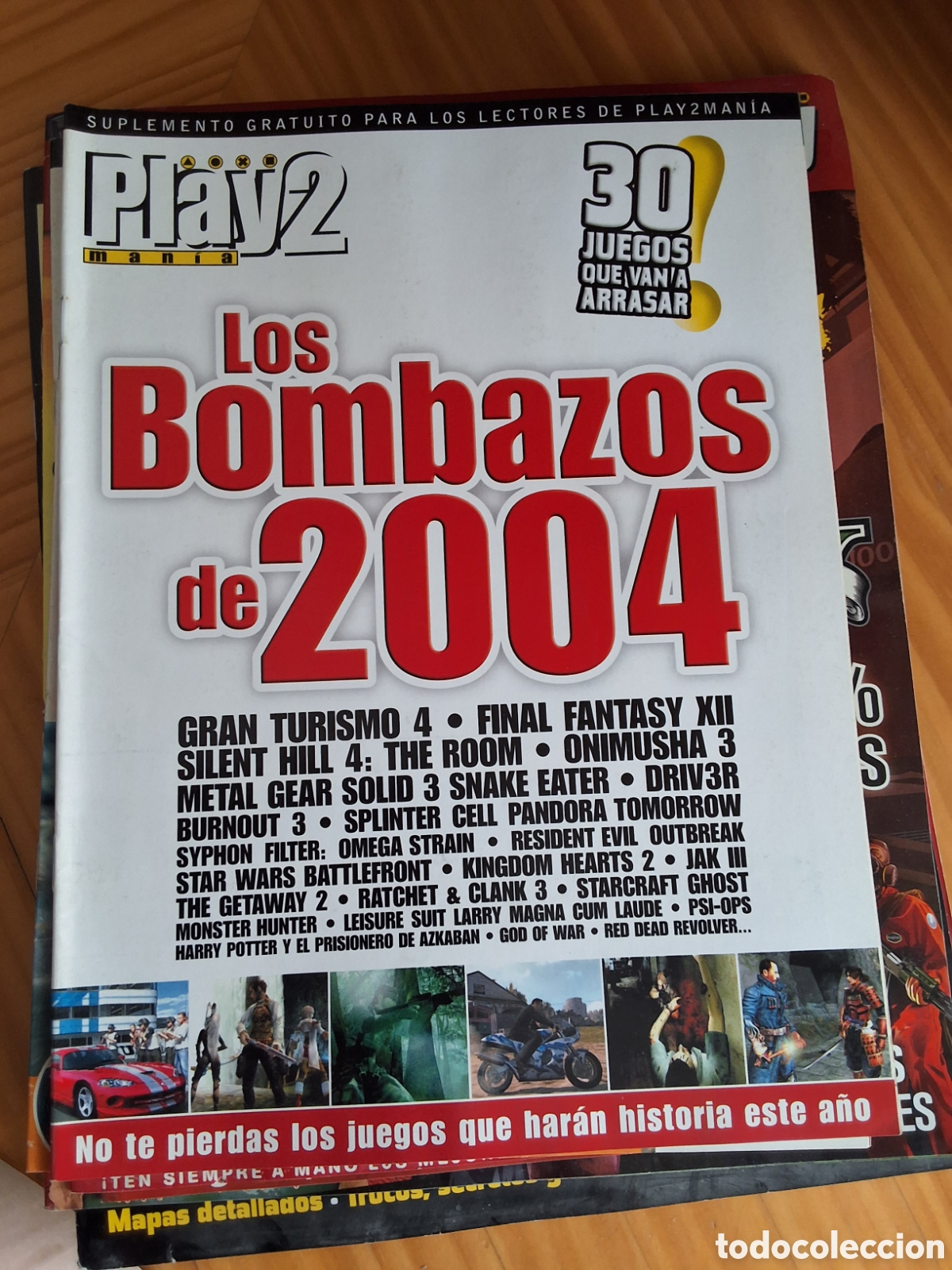 Coleccionismo de revistas y peri&oacute;dicos: Bombazos 2004 mini gu&iacute;a suplemento revista playmania2 n&uacute;mero 63