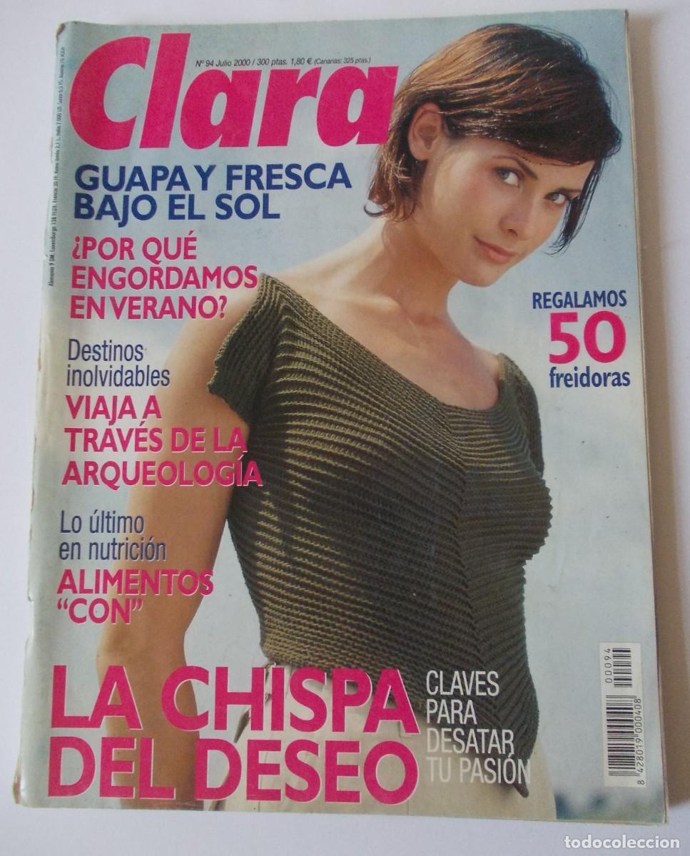Collezionismo di Riviste e Giornali: Revista Clara numero 94 Julio 2000 RBA Edipresse prensa femenina cocina belleza salud moda oseo