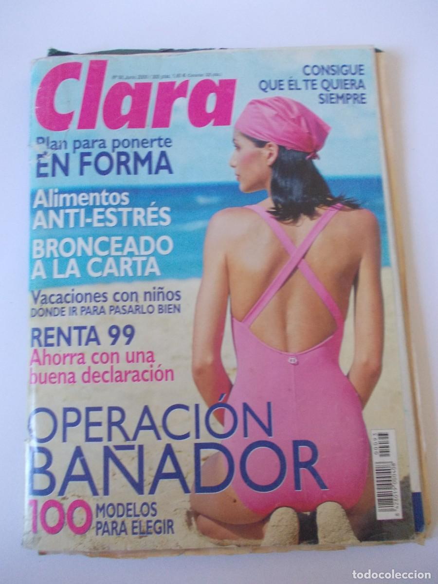Collectionnisme de Revues et Journaux: Revista Clara numero 93 Junio 2000 Editorial Hymsa Operacion Banador nutricion dietas verano