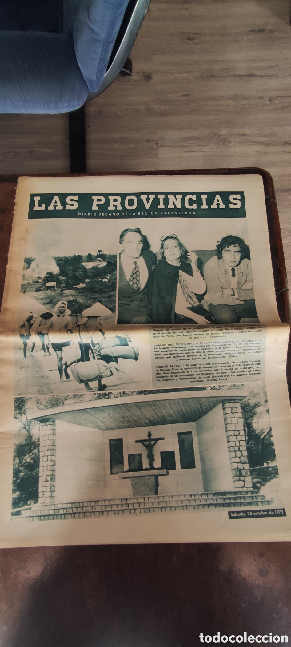 Coleccionismo de revistas y peri&oacute;dicos: Peri&oacute;dico Las Provincias, 28/10/1972