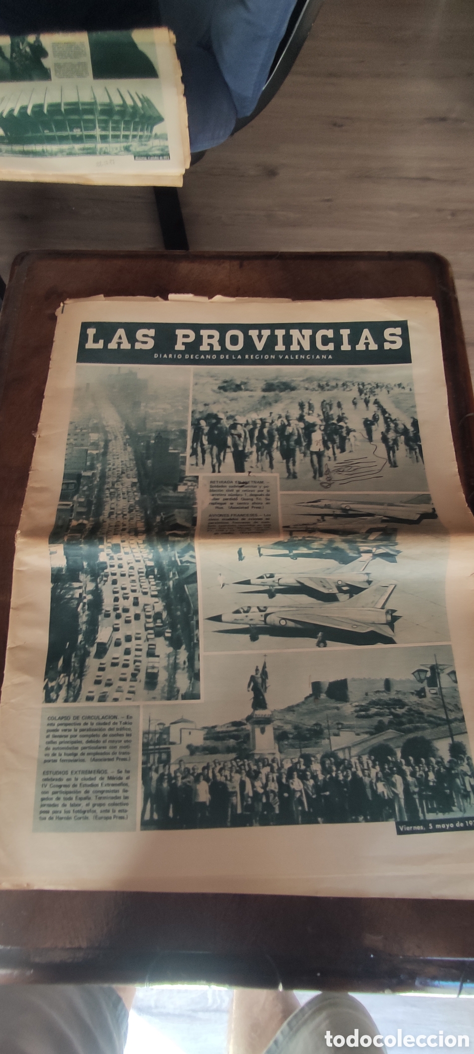 Coleccionismo de revistas y peri&oacute;dicos: Peri&oacute;dico Las Provincias , 5/05/1972