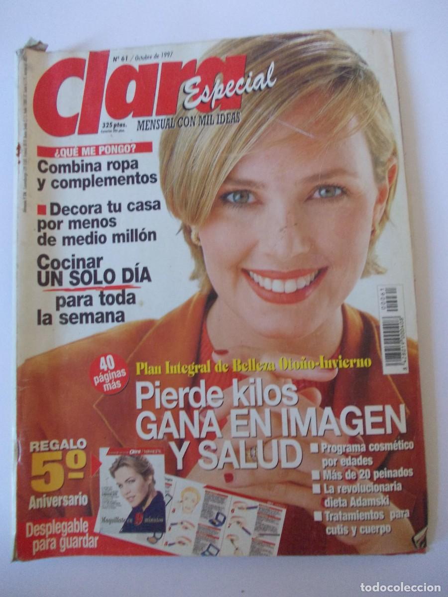 Collezionismo di Riviste e Giornali: Revista Clara Especial numero 61 Octubre 1997 vintage prensa femenina modas descatalogada