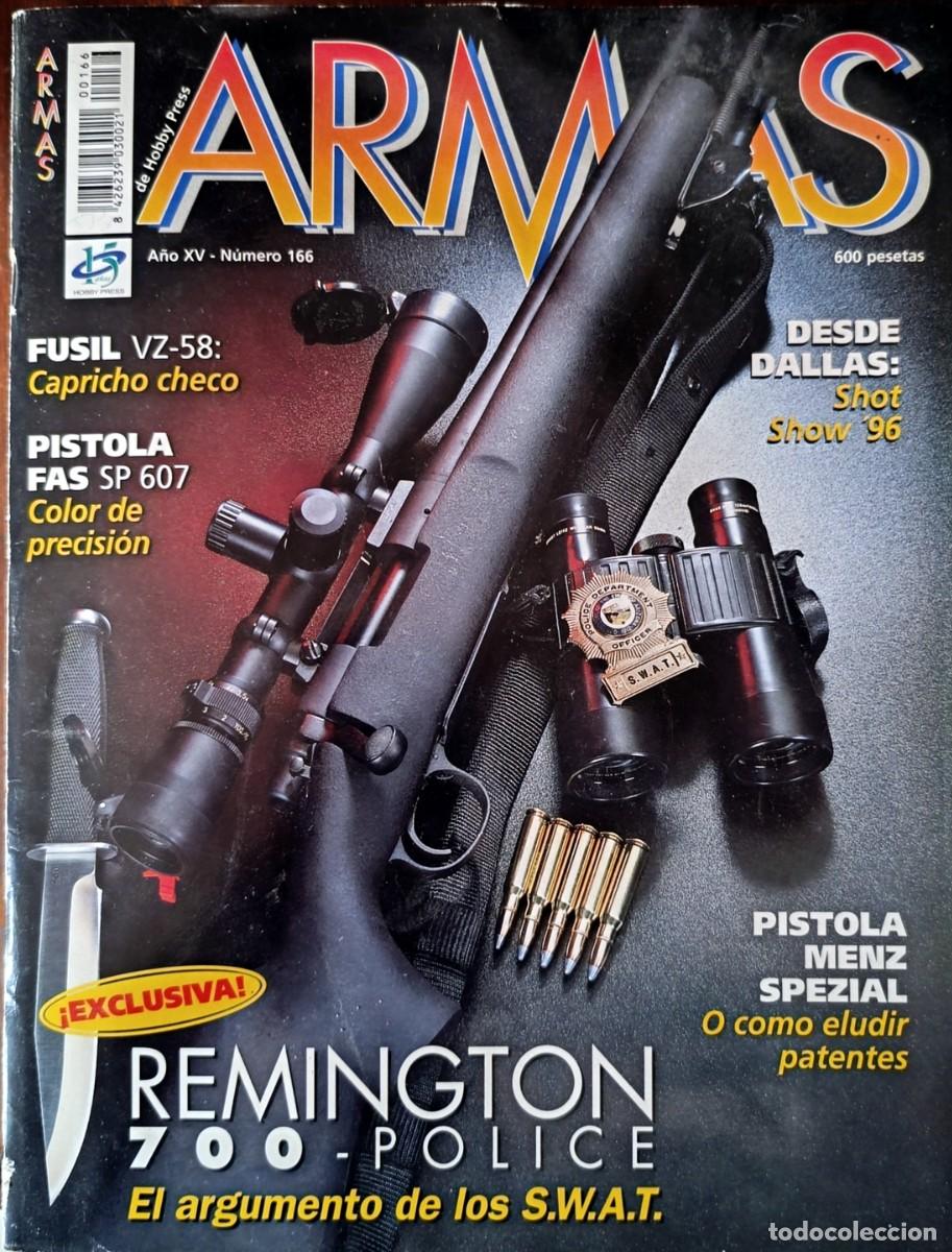 Coleccionismo de revistas y peri&oacute;dicos: ARMAS n&ordm; 166. Marzo 1996.