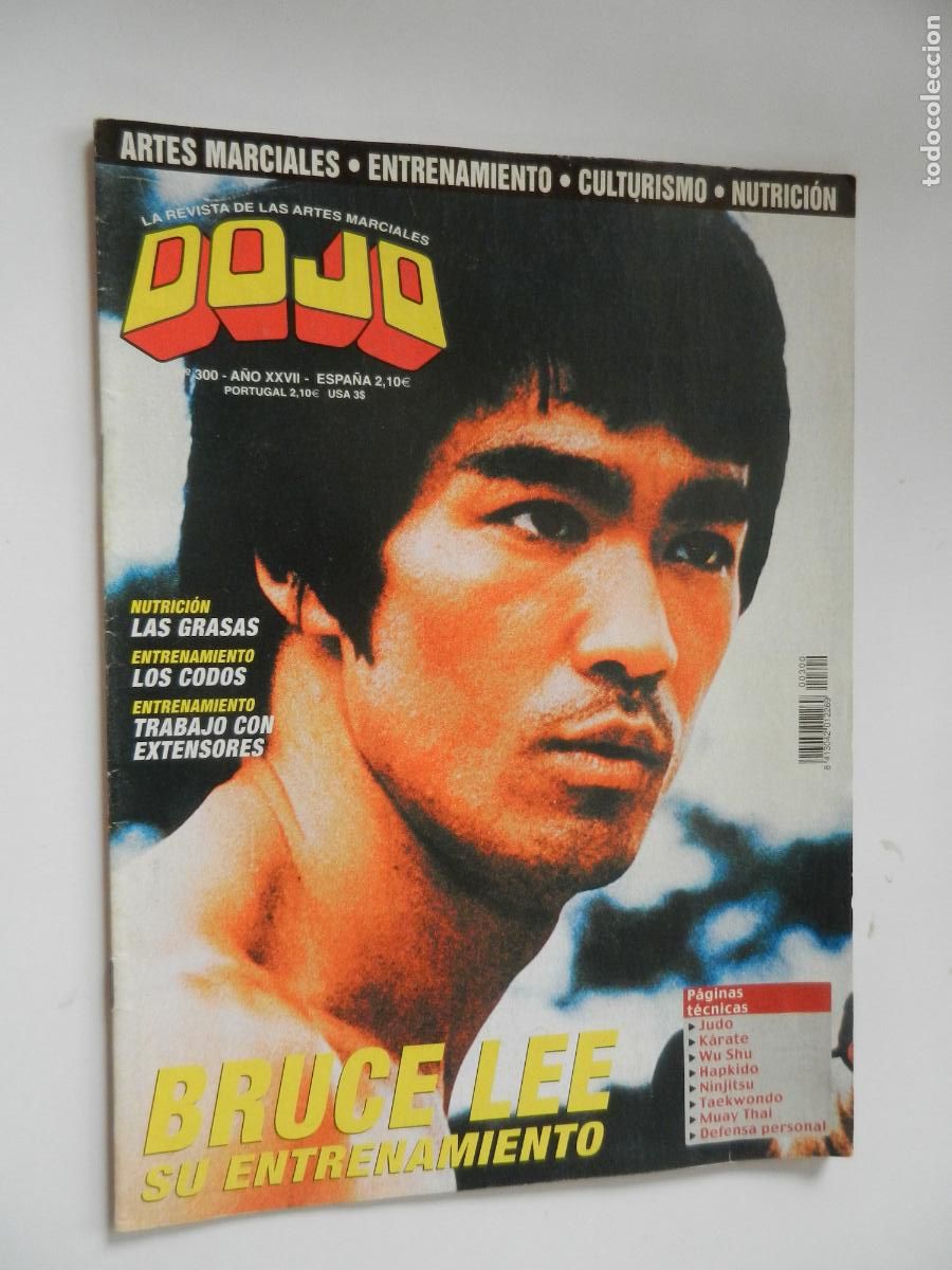 Collezionismo di Riviste e Giornali: DOJO N&ordm; 300 - BRUCE LEE SU ENTRENAMIENTO -