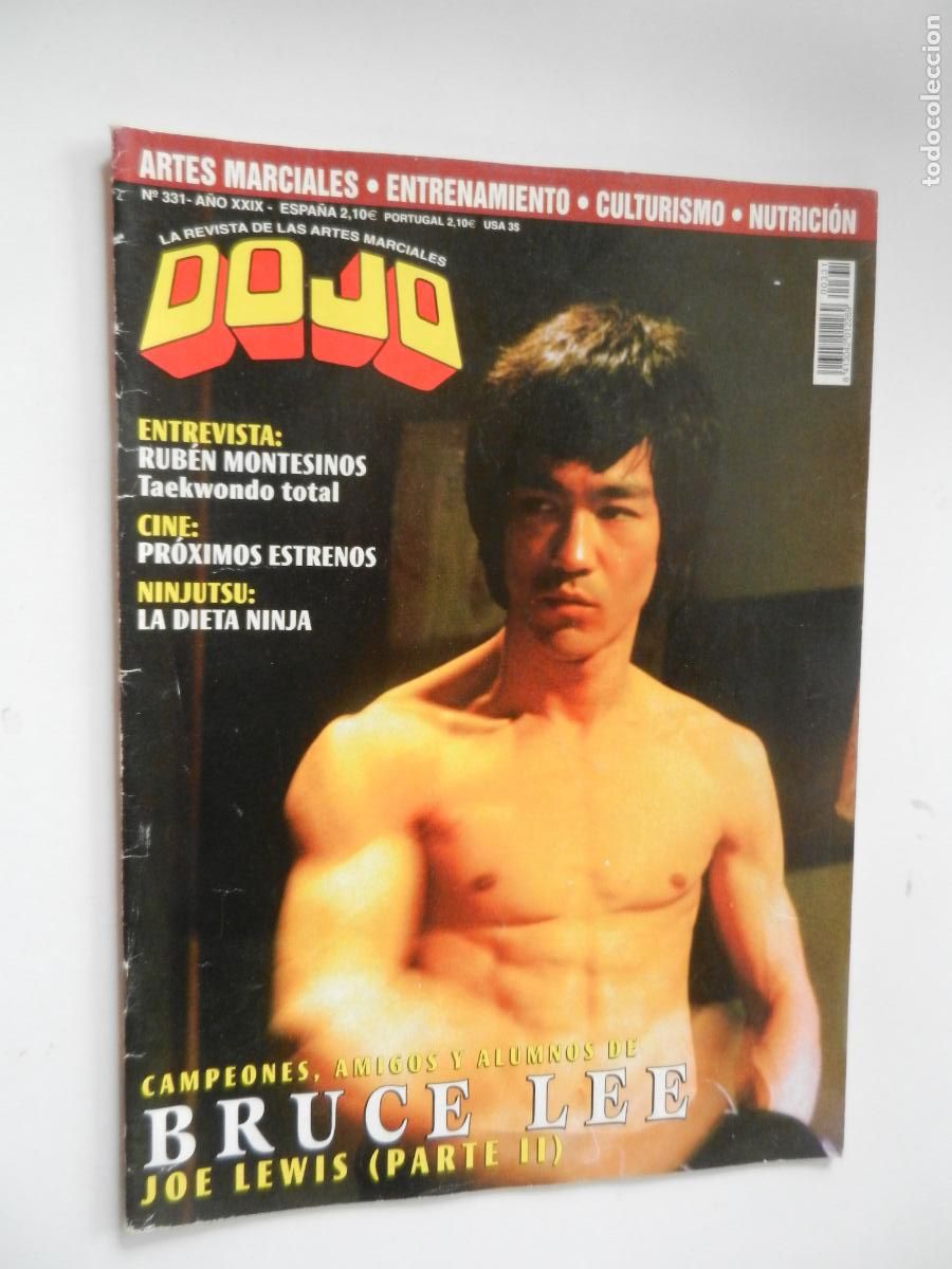 Coleccionismo de revistas y peri&oacute;dicos: DOJO N&ordm; 331- BRUCE LEE - JOE LEWIS - RUBEN MONTESINOS - CON POSTER