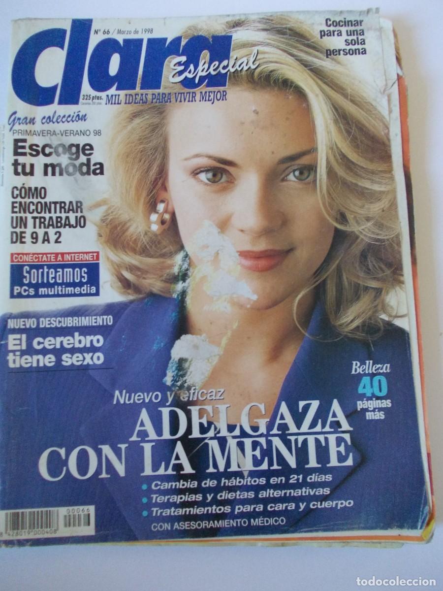 Sammeln von Zeitschriften und Zeitungen: Revista Clara Especial numero 66 Marzo 1998 vintage prensa femenina cosmetica calzado pcs Sissi