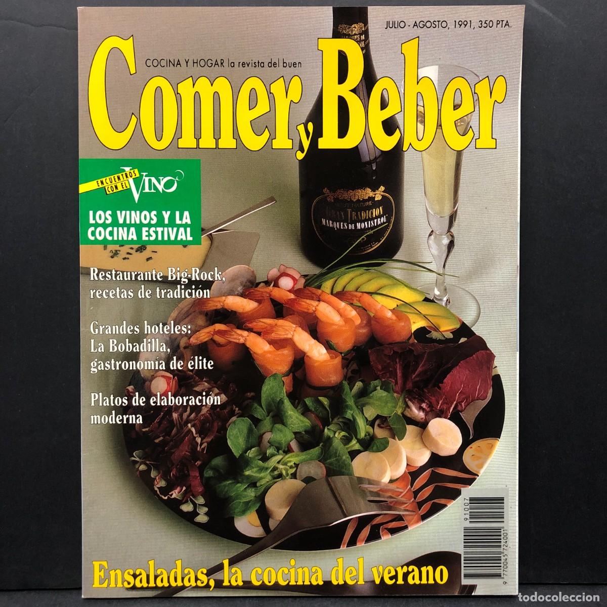 Coleccionismo de revistas y peri&oacute;dicos: COCINA Y HOGAR LA REVISTA DEL BUEN COMER Y BEBER - JUL/AGO - 1991 / 1092
