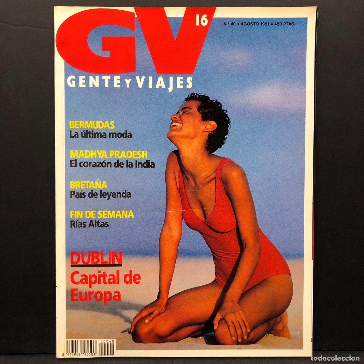 Coleccionismo de revistas y peri&oacute;dicos: REVISTA GV, GENTE Y VIAJES - N&ordm;40 - AGOSTO - 1991 - ESPECIAL DUBLI CAPITAL DE EUROPA / 1093