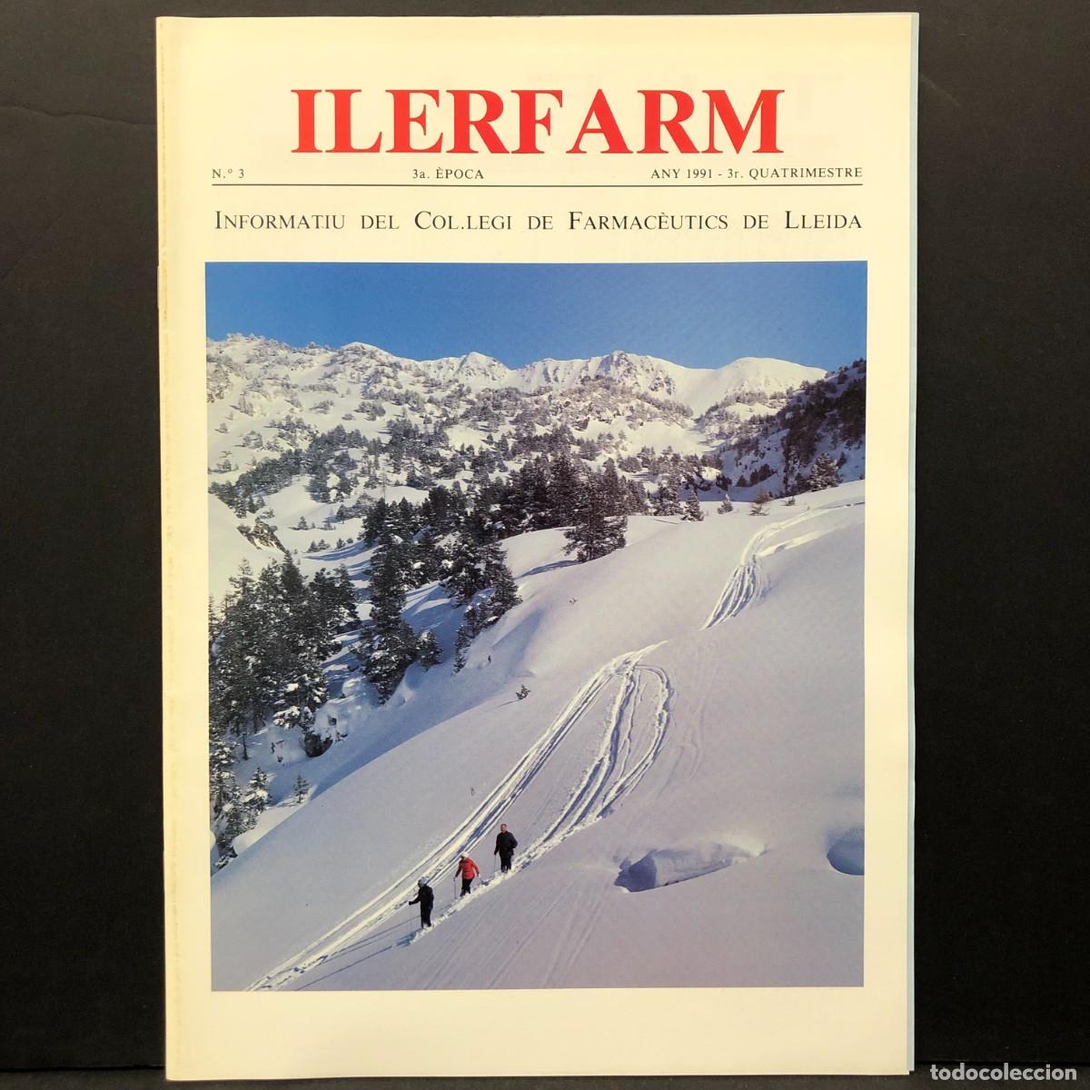 Coleccionismo de revistas y peri&oacute;dicos: ILERFARM - N&ordm;3 - 3&ordf; &Egrave;POCA - ANY 1991 - INFORMATIU DEL COLLEGI DE FARMAC&Egrave;UTICS DE LLEIDA / 1095