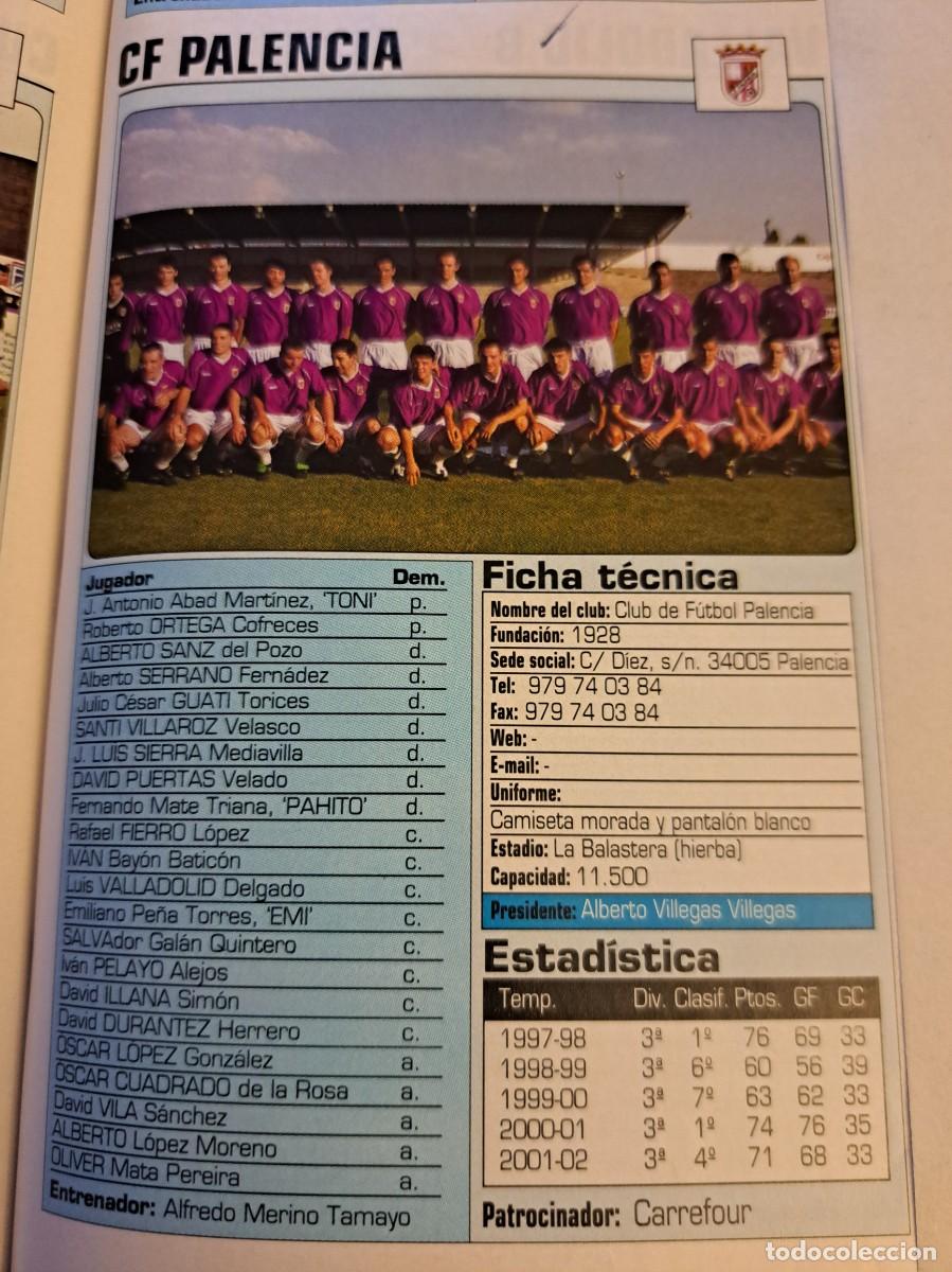 Coleccionismo de revistas y peri&oacute;dicos: Foto plantilla y jugadores Don Bal&oacute;n 2002-03. CF Palencia