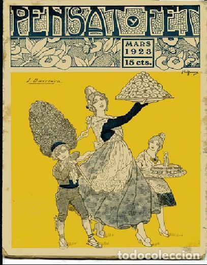 Coleccionismo de revistas y peri&oacute;dicos: FALLERO PENSAT Y FET, n&ordm; 15, A&Ntilde;O 1923 oferta solo hoy