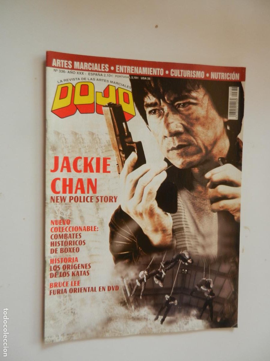 Coleccionismo de revistas y peri&oacute;dicos: DOJO N&ordm; 336- JACKIE CHAN - NEW POLICES STORY CON POSTER -