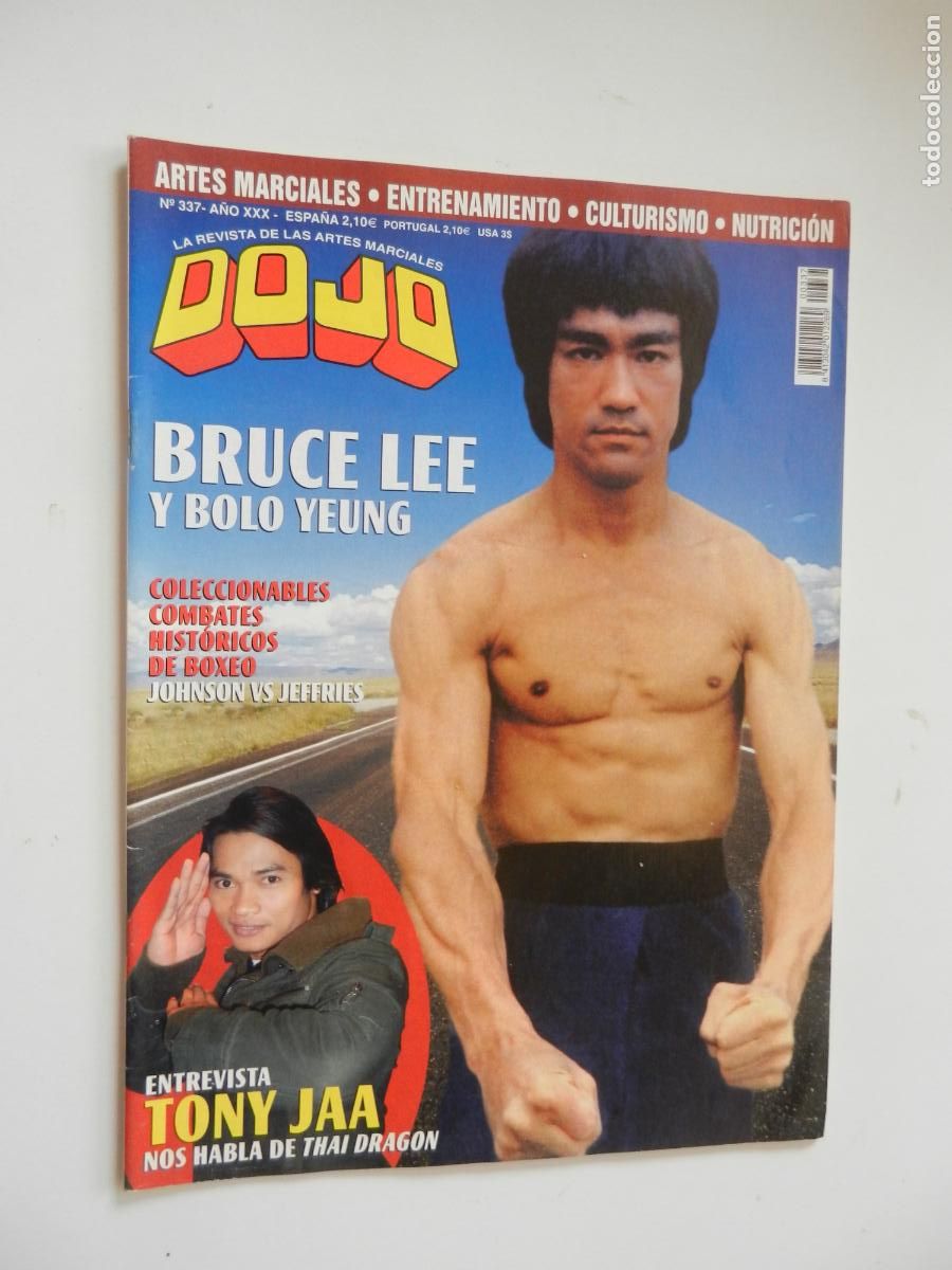 Coleccionismo de revistas y peri&oacute;dicos: DOJO N&ordm; 337- BRUCE LEE Y BOLO YEUNG - CON POSTER -