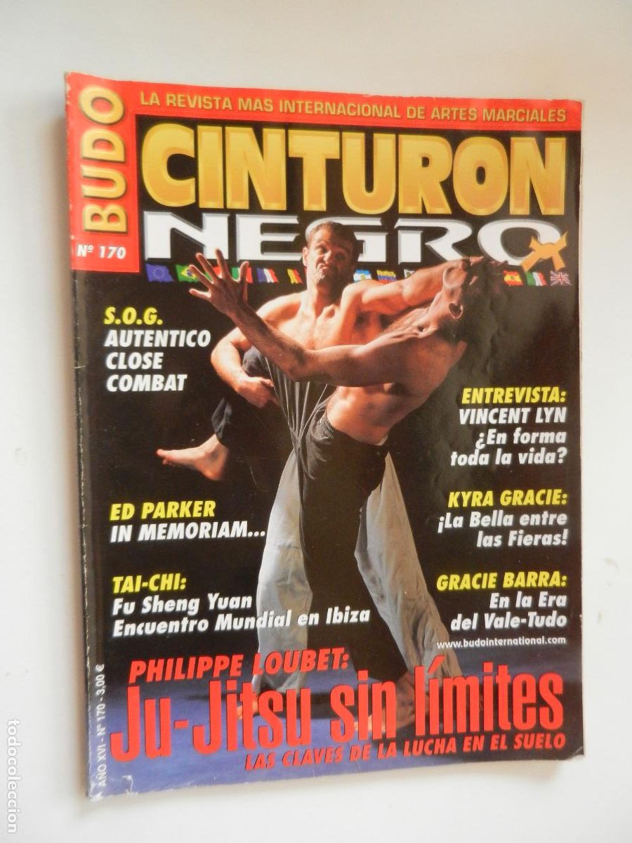 Coleccionismo de revistas y peri&oacute;dicos: CINTURON NEGRO -ARTES MARCIALES N&ordm; 170-JU- JITSU- SIN L&Iacute;MITES - BUDO