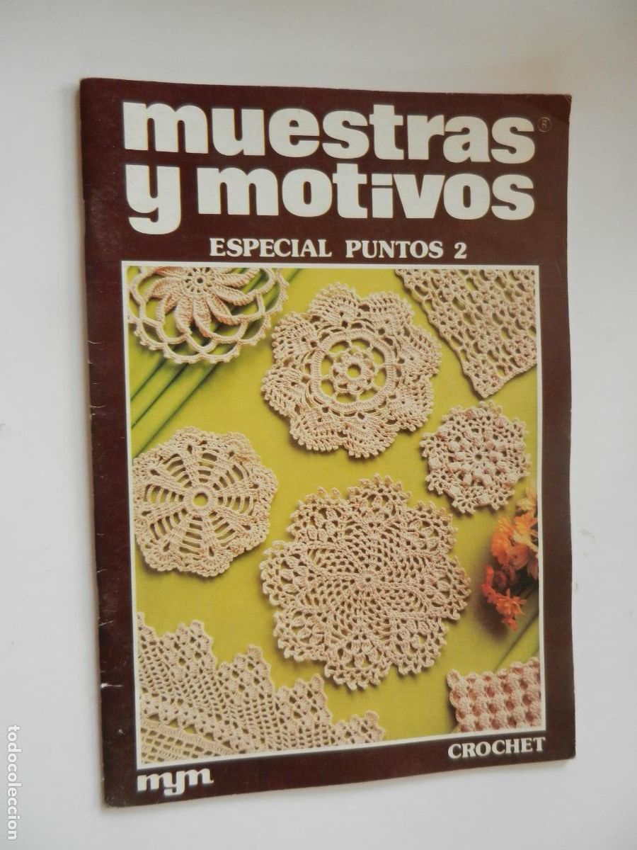 Coleccionismo de revistas y peri&oacute;dicos: MUESTRAS Y MOTIVOS - ESPECIAL PUNTOS 2 -CROCHET - MYM - REVISTA