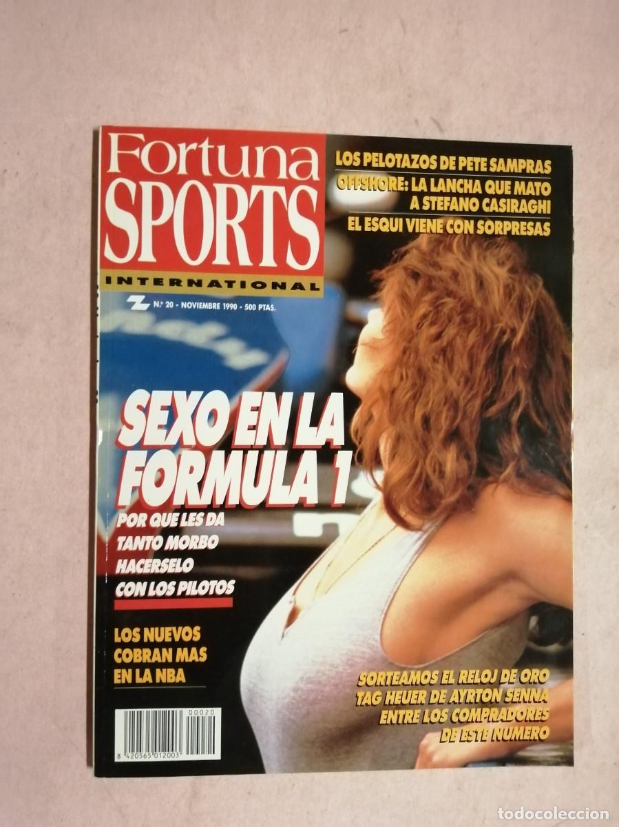 Coleccionismo de revistas y peri&oacute;dicos: REVISTA FORTUNA SPORTS (NUMERO 20) SEXO EN LA FORMULA 1 - PETE SAMPRAS -...