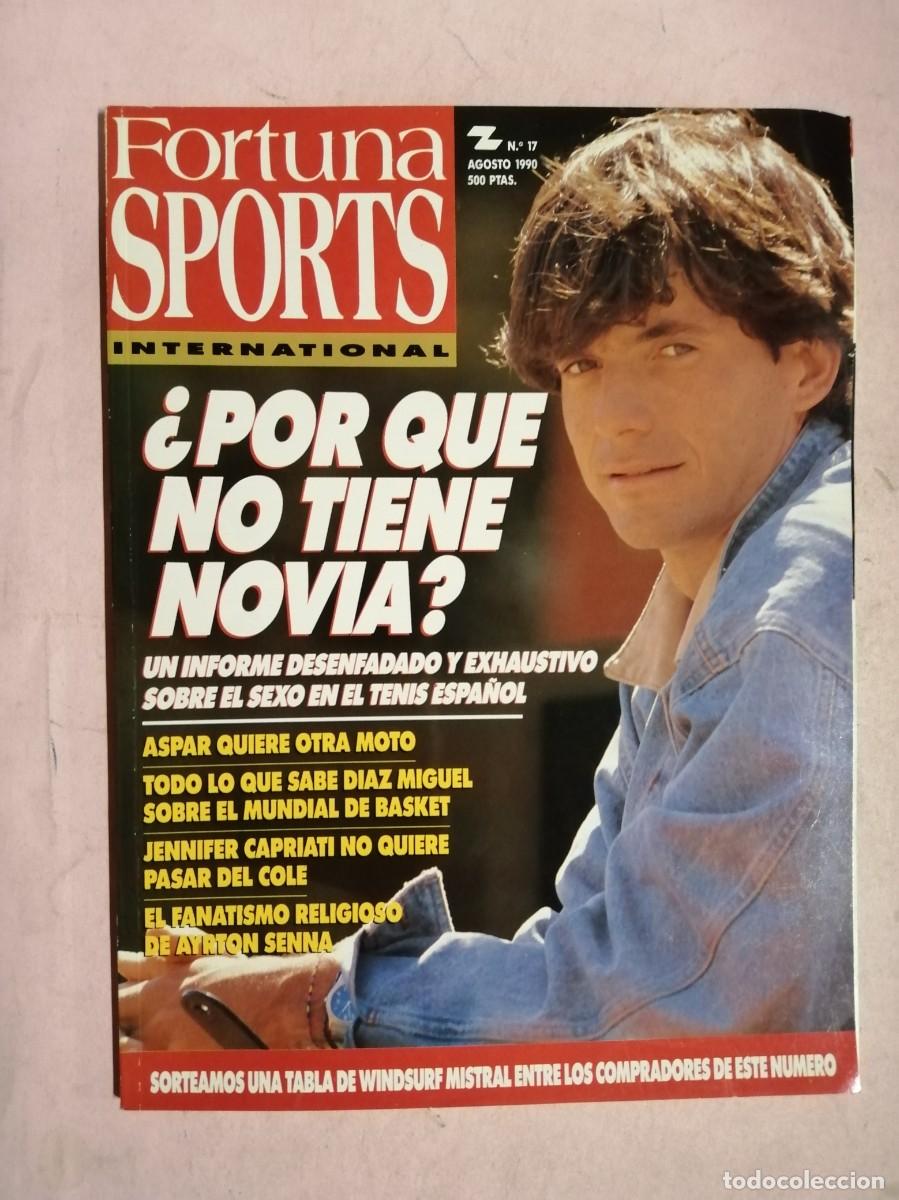 Coleccionismo de revistas y peri&oacute;dicos: REVISTA FORTUNA SPORTS (NUMERO 17) EMILIO SANCHEZ VICARIO - ASPAR - AYRTON SENNA -...