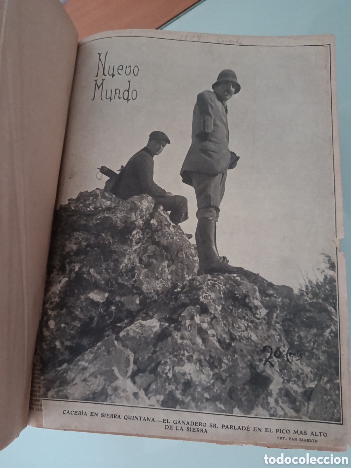 Coleccionismo de revistas y peri&oacute;dicos: REVISTA PERI&Oacute;DICO NUEVO MUNDO A&Ntilde;O 1908 COMPLETO