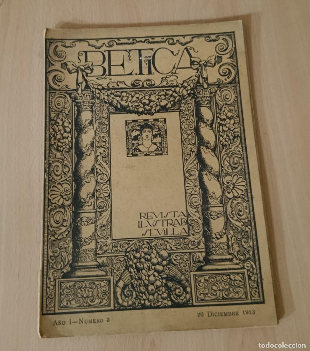 Coleccionismo de revistas y peri&oacute;dicos: Numero 2 de la revista literaria Betica 20 Diciembre 1913