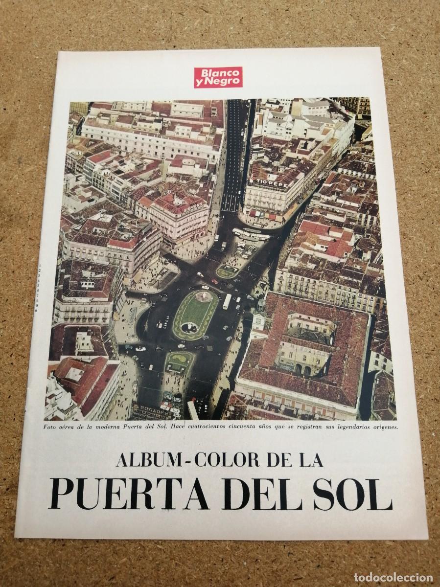 Coleccionismo de revistas y peri&oacute;dicos: REVISTILLA BLANCO Y NEGRO. PUERTA DEL SOL, MADRID