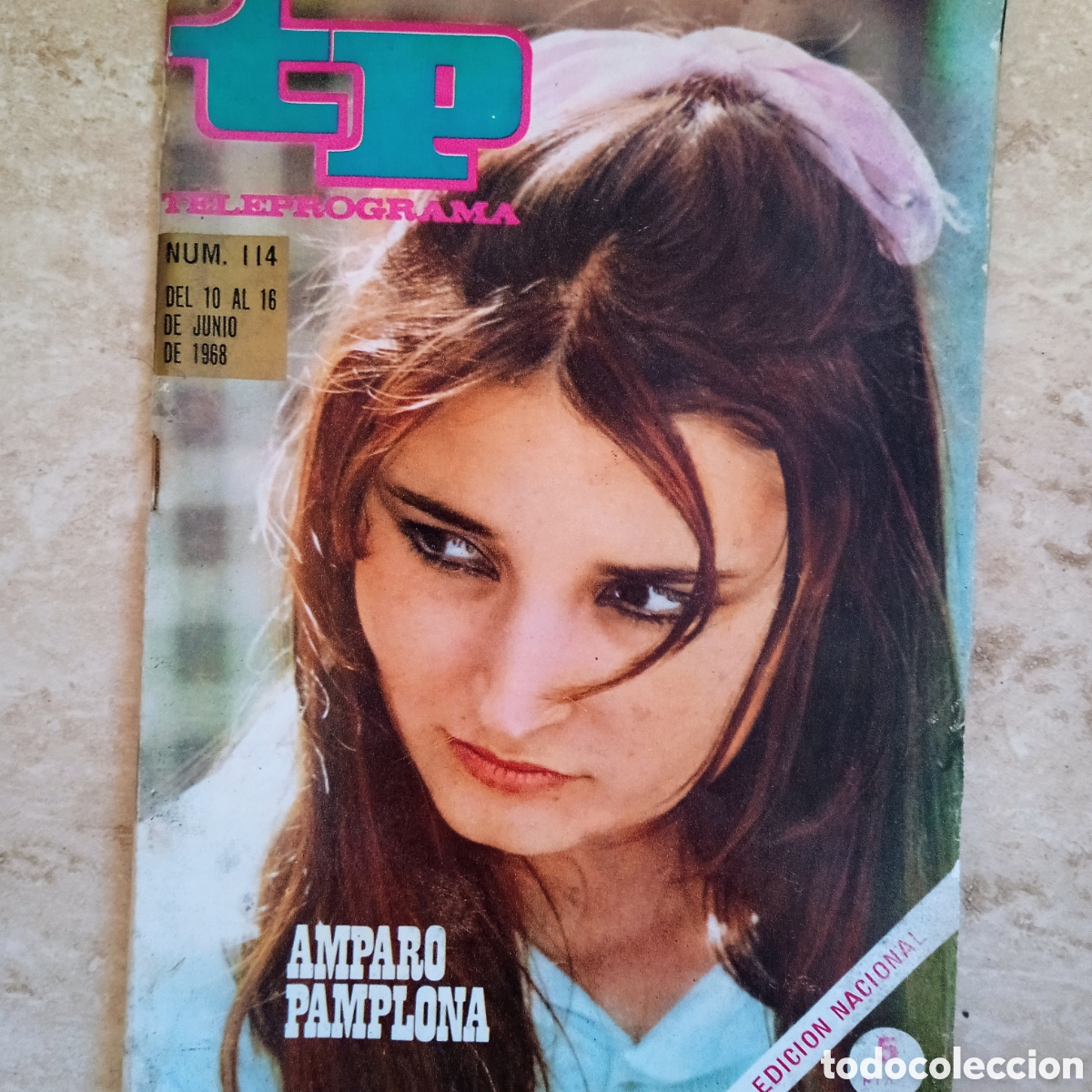 Coleccionismo de revistas y peri&oacute;dicos: TP teleprograma n&uacute;mero 114 junio 1968