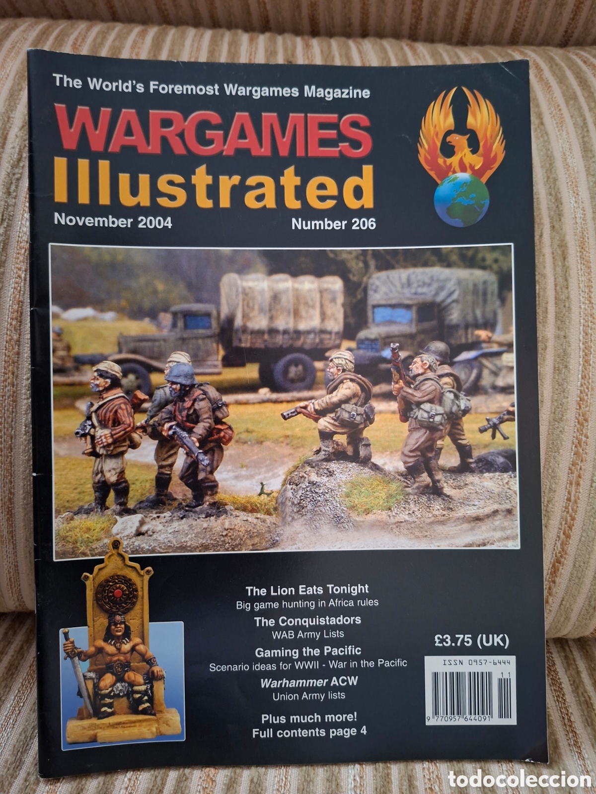 Sammeln von Zeitschriften und Zeitungen: WARGAMES ILLUSTRATED, Numero 206, Noviembre 2004