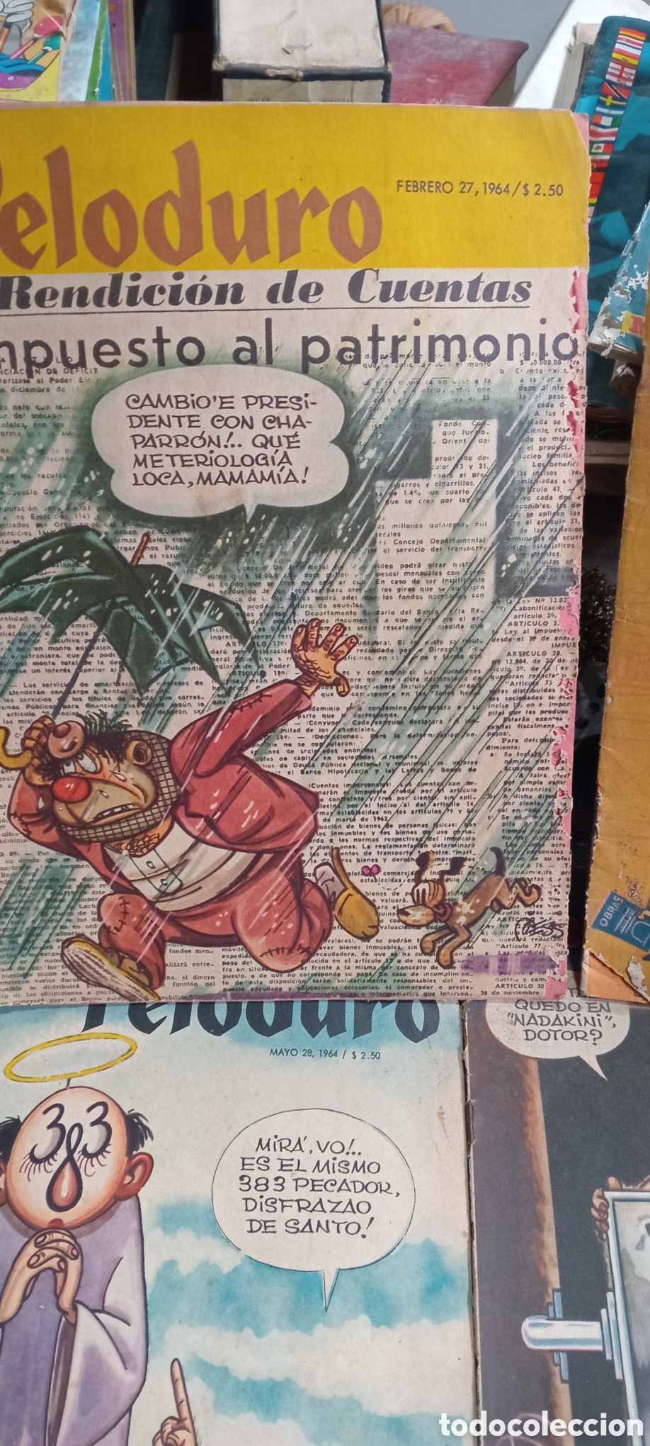 Coleccionismo de revistas y peri&oacute;dicos: Descripci&oacute;n: Pongo a la venta este excelente lote de 11 revistas hist&oacute;ricas Peloduro, todas corresp