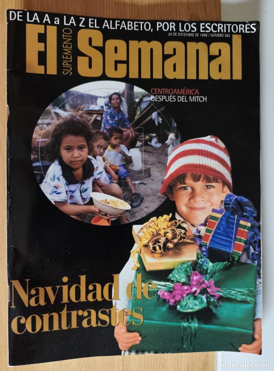 Coleccionismo de revistas y peri&oacute;dicos: EL SEMANAL 582 DICIEMBRE 1998 ESPECIAL JUGUETES NAVIDAD ESCRITORES NETANYAHU NICOLE KIDMAN