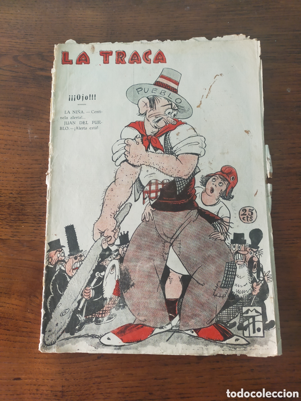 Sammeln von Zeitschriften und Zeitungen: REVISTA SAT&Iacute;RICA LA TRACA Num.127