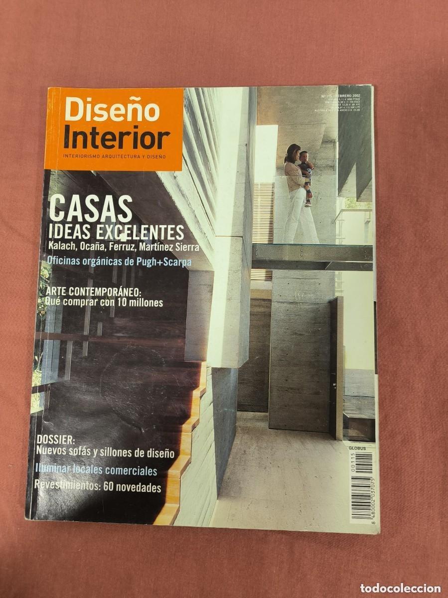 Collezionismo di Riviste e Giornali: Revista Dise&ntilde;o Interior &ndash; &laquo;Casas, Ideas Excelentes&raquo; Interiorismo Y Arquitectura