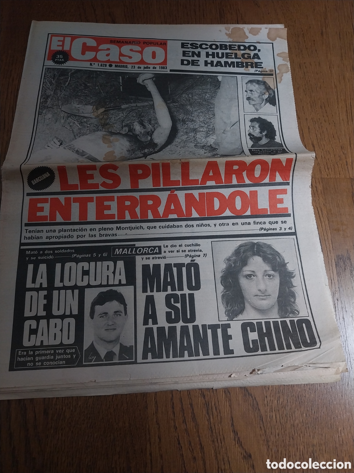Coleccionismo de revistas y peri&oacute;dicos: EL CASO 1983 NI&Ntilde;O TORRE HUMANA TARRAGONA
